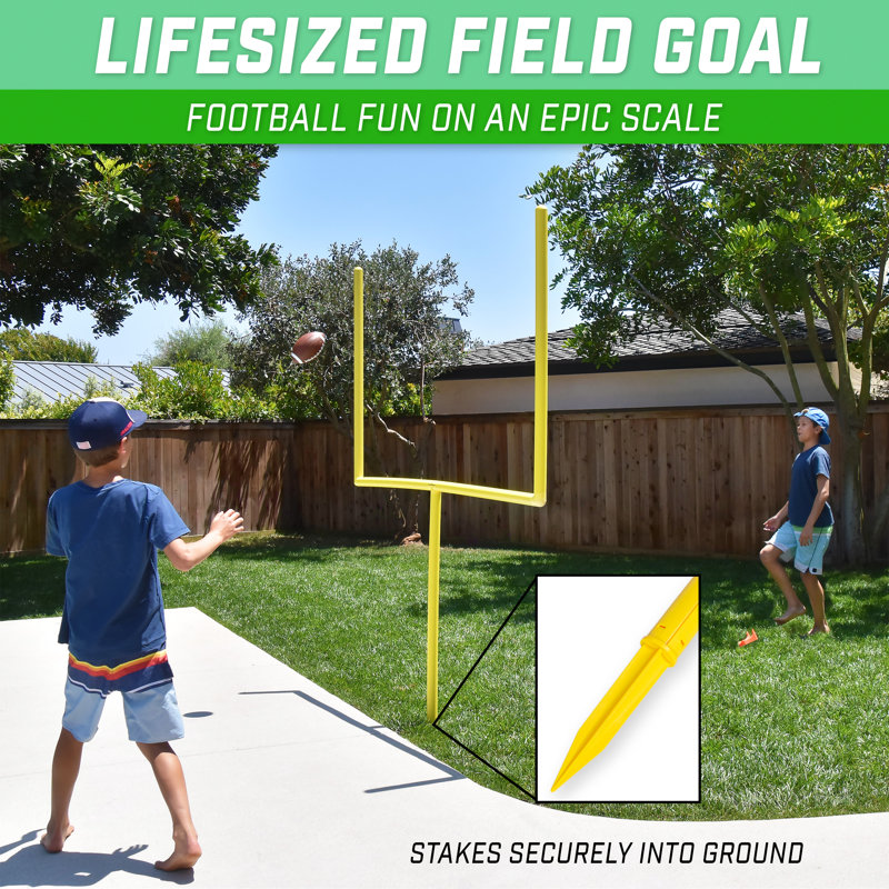 GoSports 7 Piece Pro Kick Challenge Field Goal Set & Reviews Wayfair